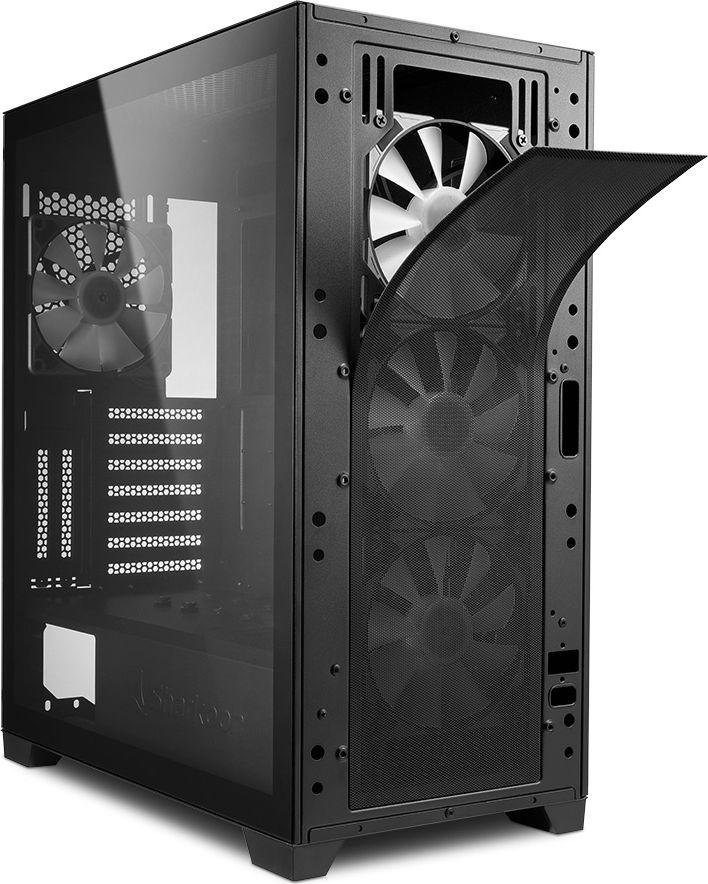 Sharkoon TG7M RGB Case, Midi Tower - Thumbnail 7