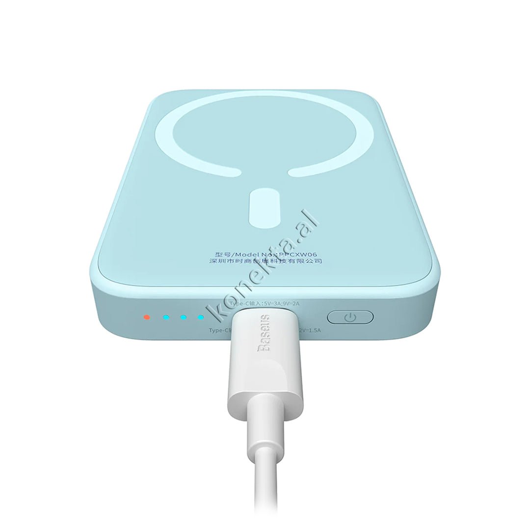Baseus 6000mAh 20W External Battery, Wireless MagSafe Charging - Thumbnail 23