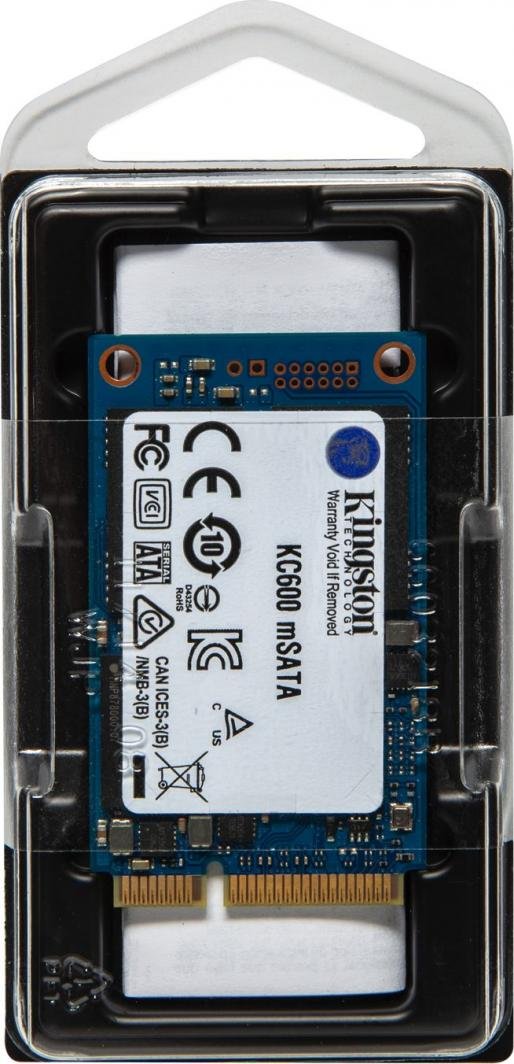 Kingston KC600 SSD, 1TB, mSATA SATA III - Thumbnail 4