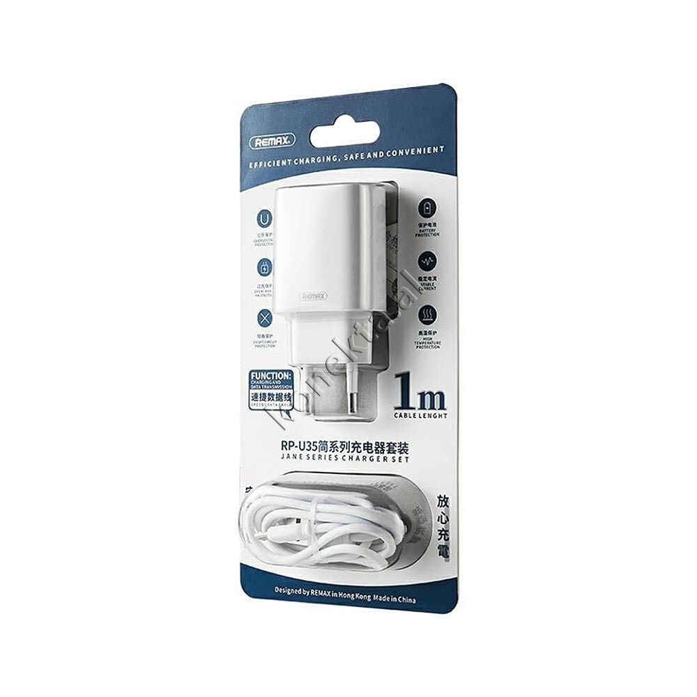 REMAX Adaptor Karikimi me Kabell Lightning / Micro & Type-c 1m, 2.1A - Thumbnail 2