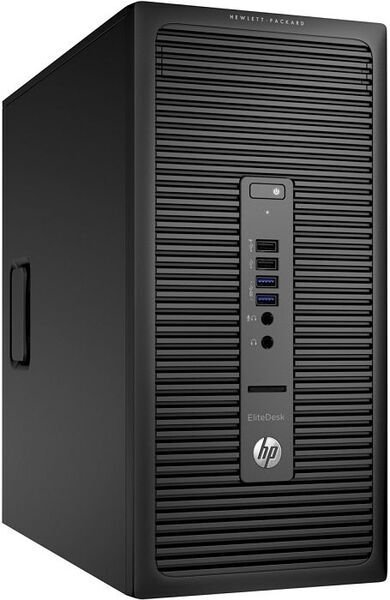 HP EliteDesk 705 G1 MT Desktop, 8 GB RAM, 128 GB SSD, 500 GB HDD, Used - Image 1