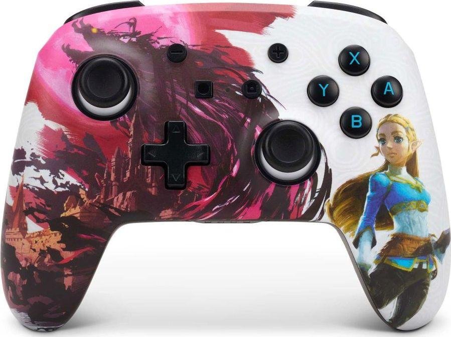 PowerA Blood Moon Zelda Controller, Wireless, Multicolor - Image 1