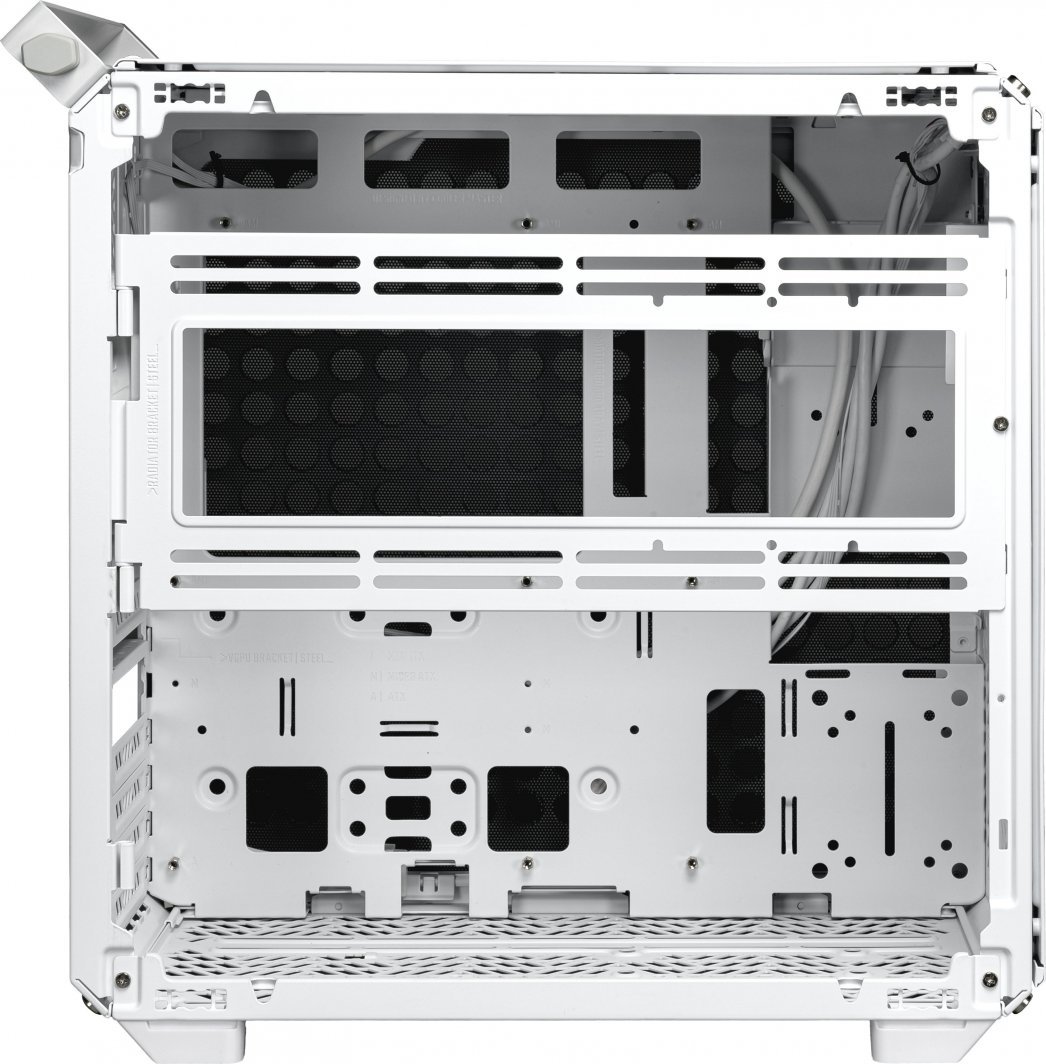 Cooler Master Qube 500 Flatpack Case, White, Midi Tower - Thumbnail 3