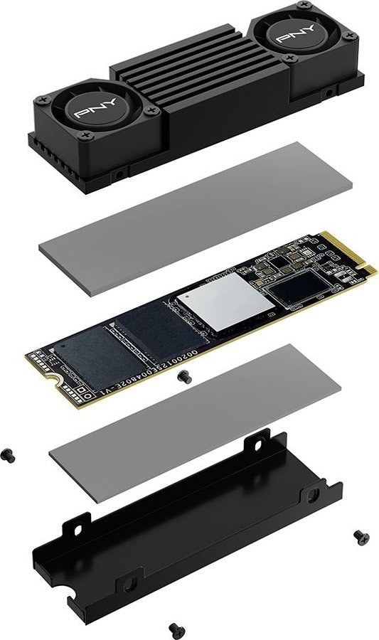 PNY CS3150 SSD, 1TB, M.2 2280 PCI-E x4 Gen5 NVMe 2.0 - Thumbnail 7