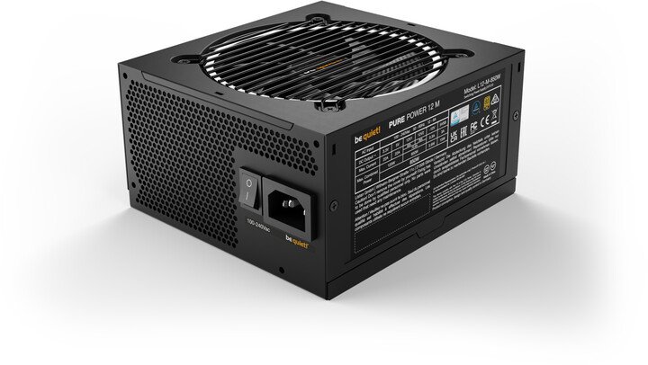 Be quiet! Pure Power 12 M BN344 Power Supply, 850W - Thumbnail 2