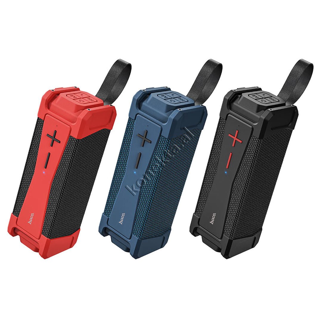 HOCO Bluetooth Speaker with Microphone, USB Port, TF Card, AUX, Waterproof - Image 1