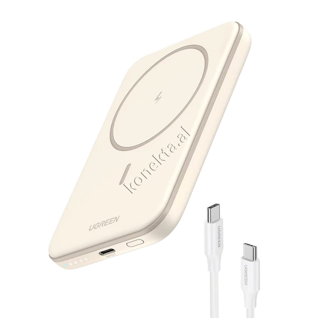 UGreen External Battery, 5000mAh, Wireless Charging - Thumbnail 3