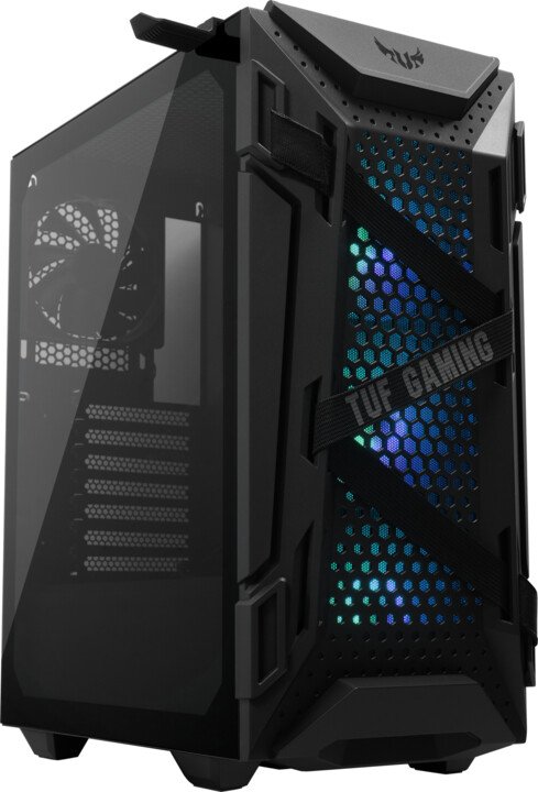 ASUS TUF Gaming GT301 Case, Black - Thumbnail 4