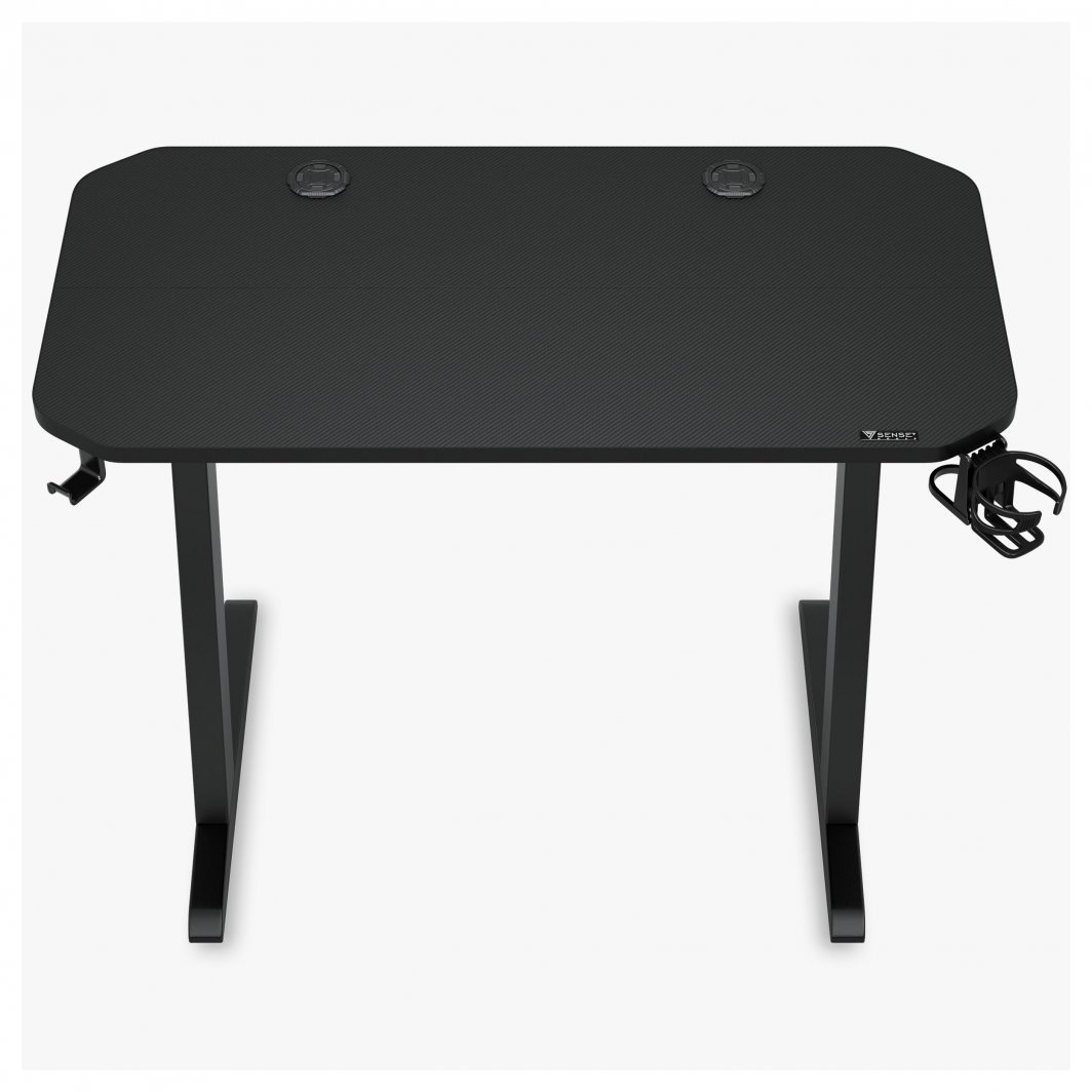 SENSE7 Nomad Basic Table, 120cm x 60cm, Black - Thumbnail 4