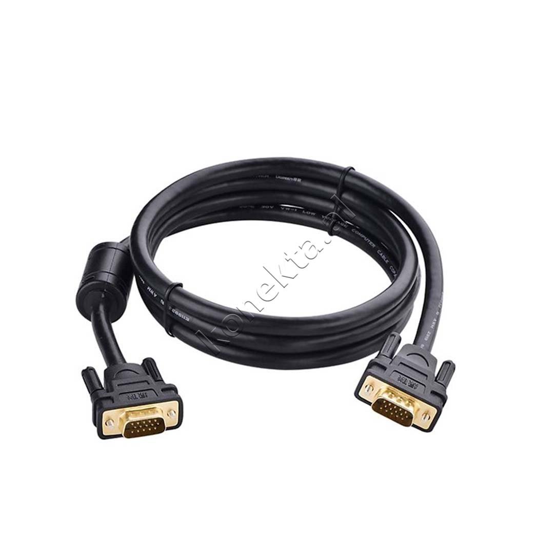 UGreen VGA Cable, 1m, Black - Image 1