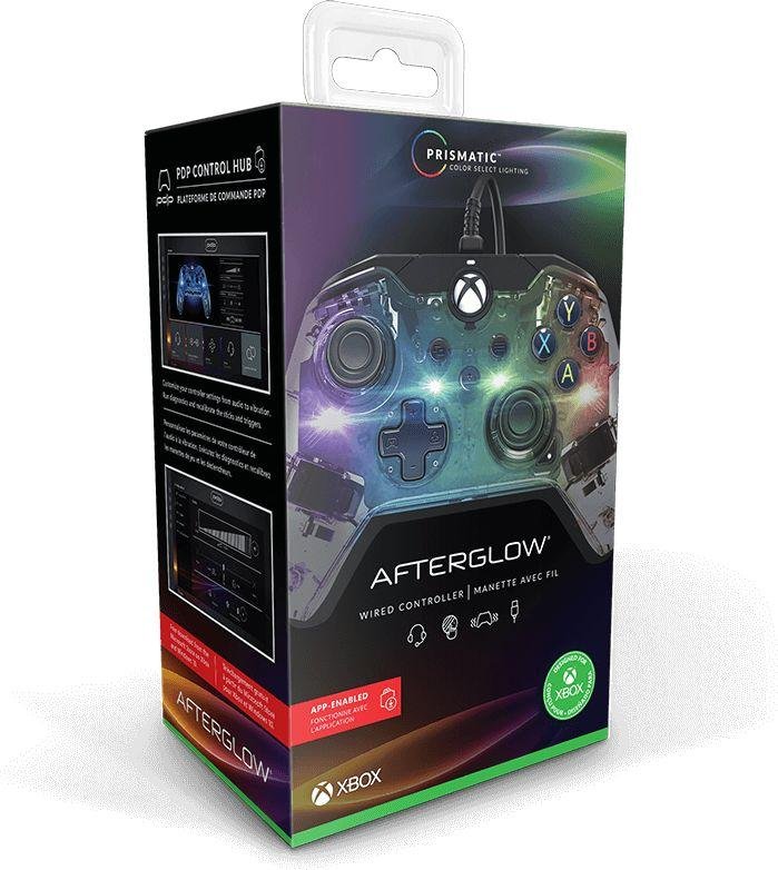 PDP XS Afterglow Controller, Wired, Transparent - Thumbnail 9