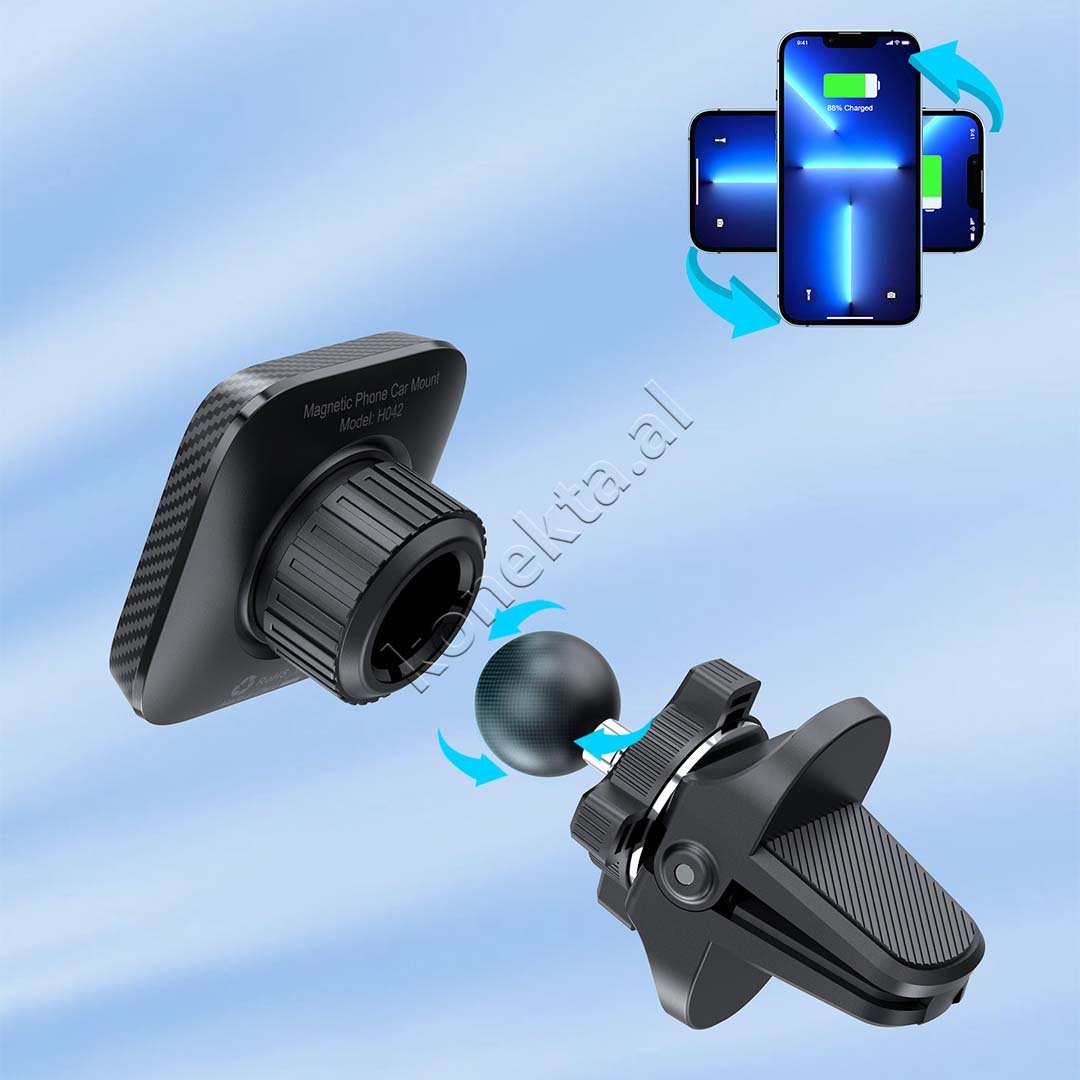 Choetech Phone Holder with Magnet for Car - Thumbnail 3