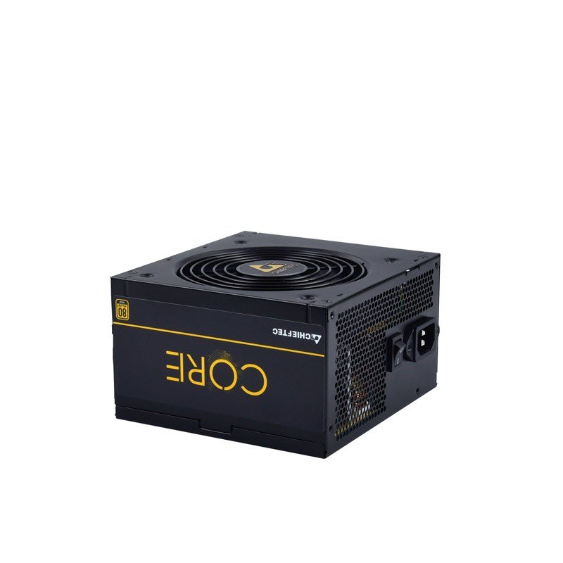 Chieftec Core BBS-600S Power Supply, 24-pin ATX, 600 W, Black - Image 1