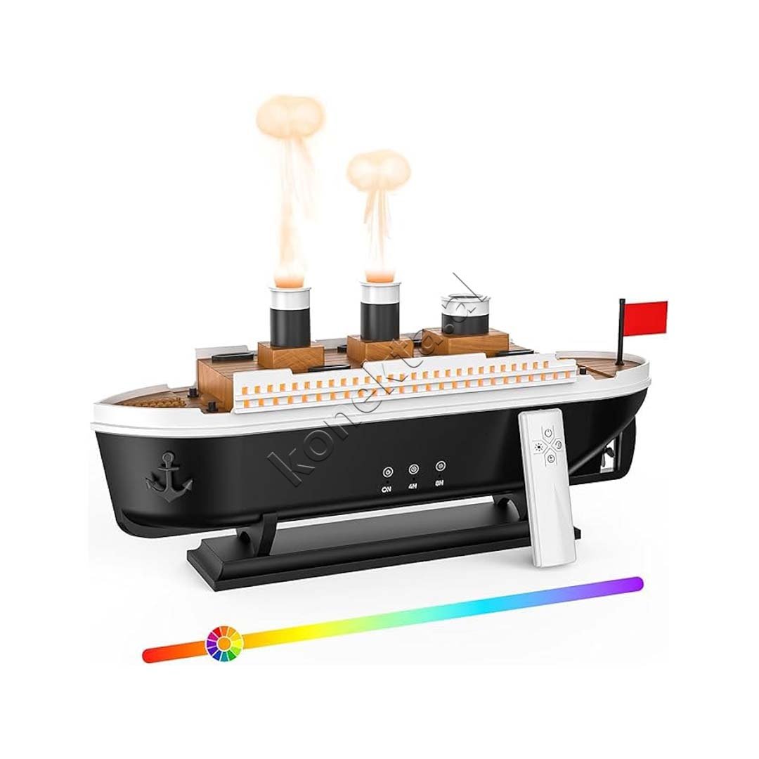 tjetertjeter Air Humidifier, 250ml, Titanic Ship Shape - Thumbnail 2