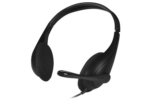 A4TECH HU-9 Headset, Black & Red - Thumbnail 2