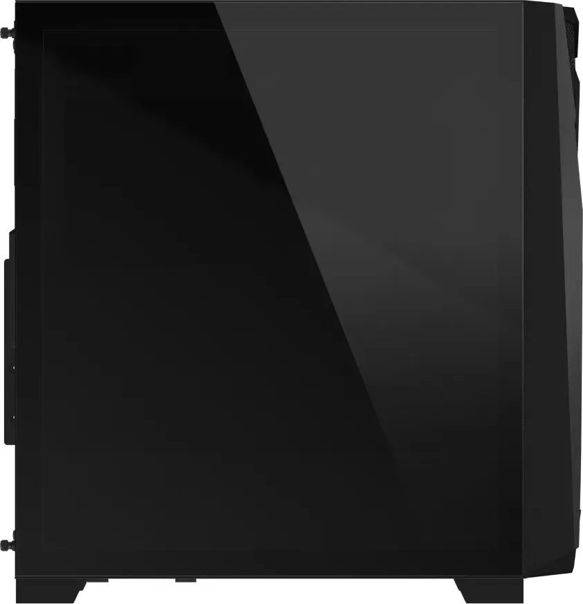 Gigabyte C301 Glass Case, Black, Midi Tower - Thumbnail 2