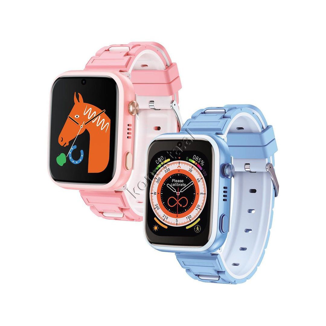 XO Ore Inteligjente Per Femije Smartwatch, Blu dhe Roze - Thumbnail 4