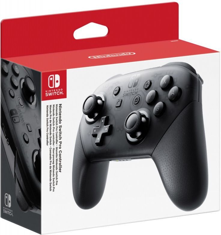 Nintendo Pro Controller, Wireless, Black - Thumbnail 2