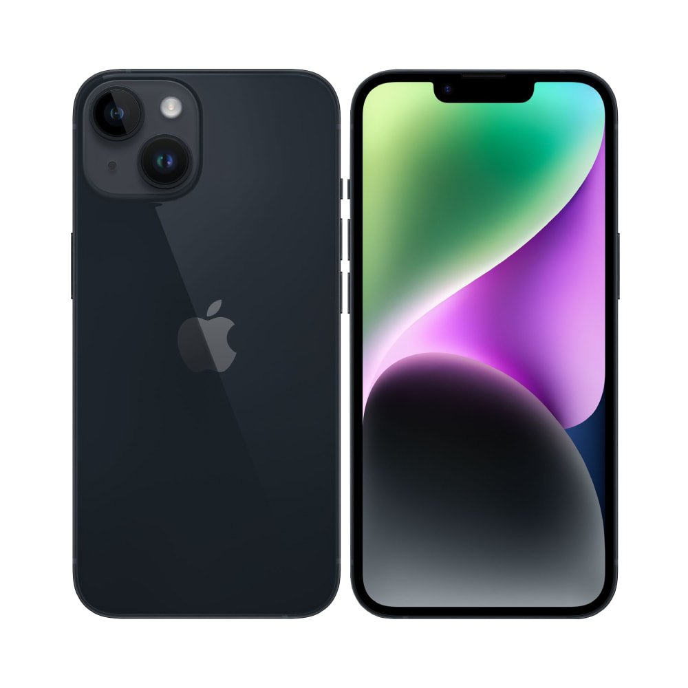 Apple iPhone 14, 256GB, Black - Image 1