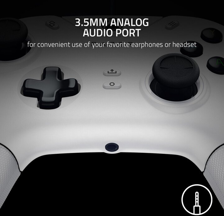 Razer Wolverine v2 Kontroller, I Bardhë (PC, Xbox Series, Xbox ONE) - Thumbnail 9