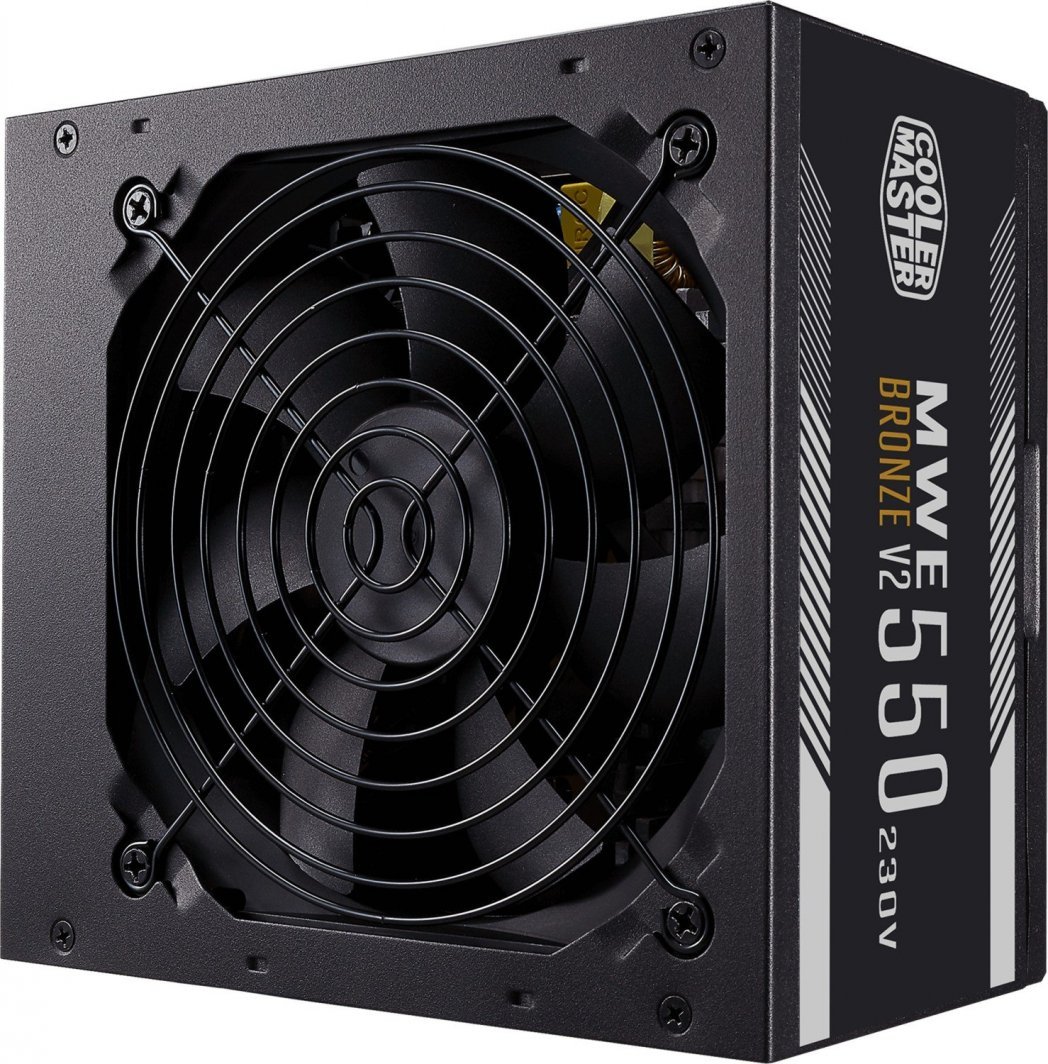Cooler Master MWE Bronze V2 MPE-5501-ACABW-BEU ATX, 550W Power Supply - Image 1