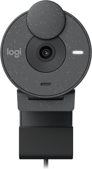 Logitech Brio 300 Webcam, Grey - Thumbnail 3