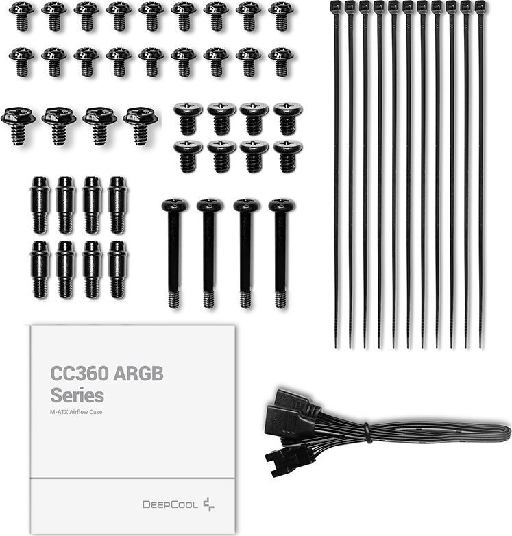 Deepcool CC360 Case, ARGB, Midi Tower - Thumbnail 14