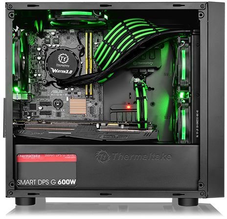 Thermaltake Versa H17 Case, Micro Tower - Thumbnail 14
