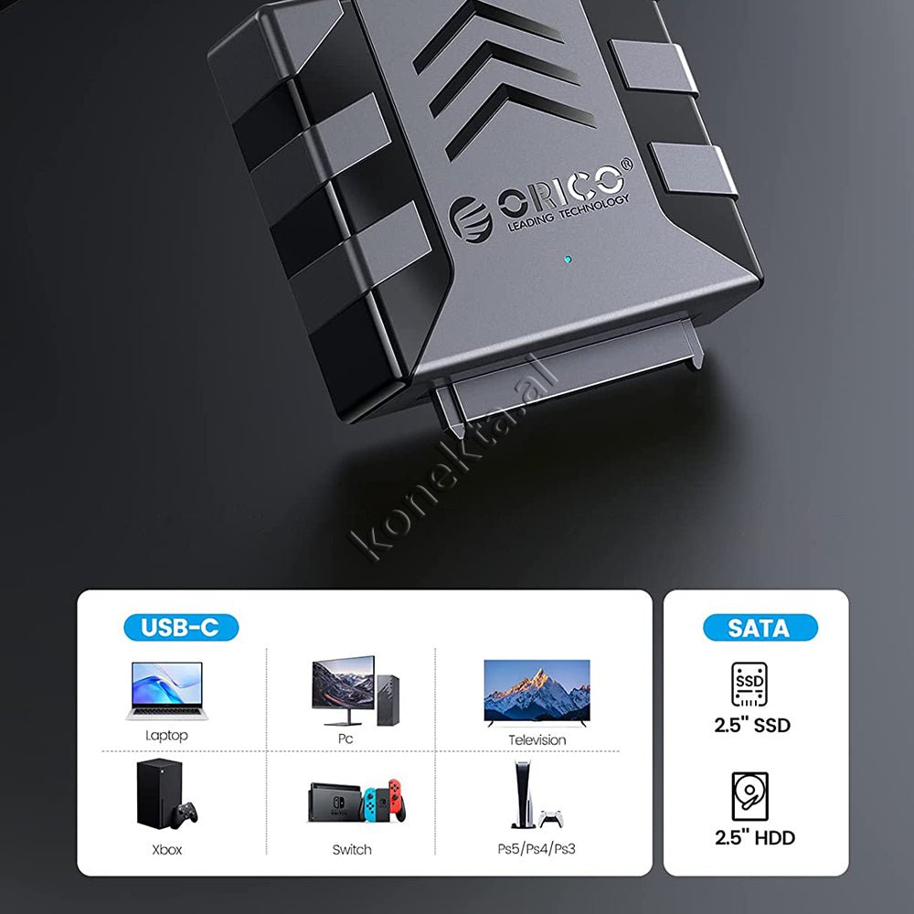 Orico Hard Disk Case 2.5" with Type-C Port - Thumbnail 7