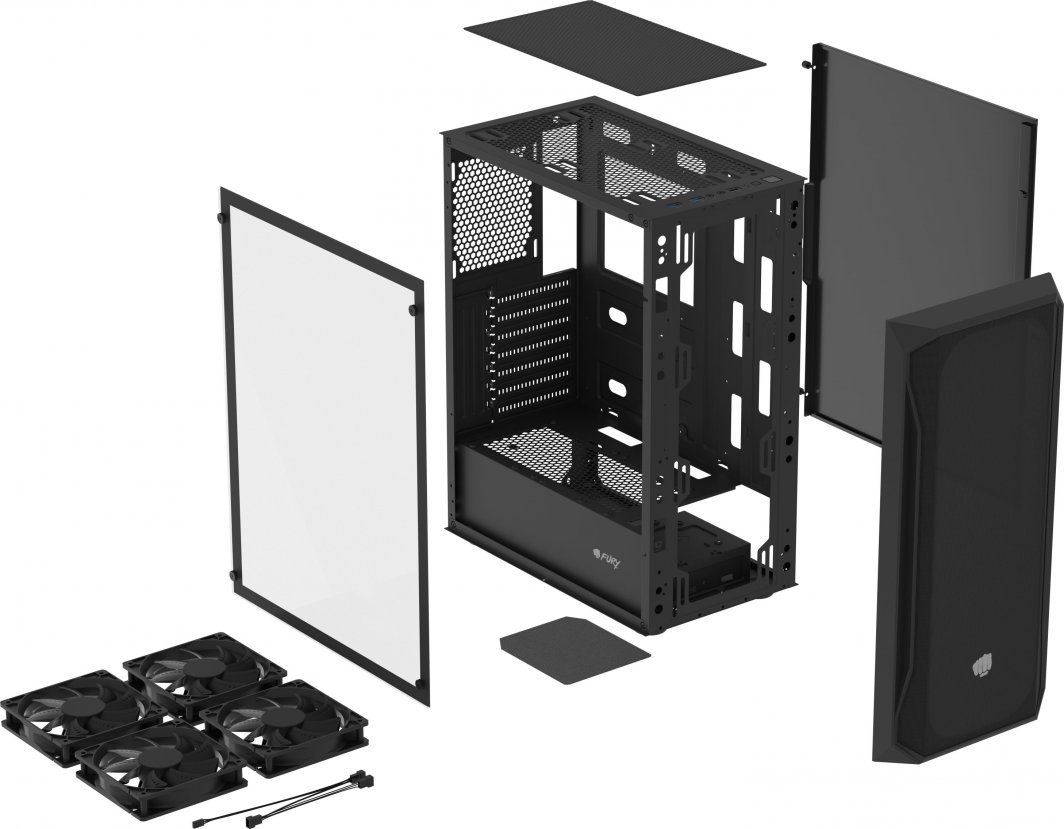 Fury Shobo SH4F Case, Midi Tower - Thumbnail 16
