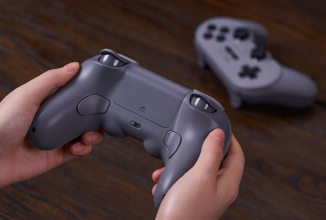 8BitDo Pro 2 Controller, Wireless, Grey - Thumbnail 2