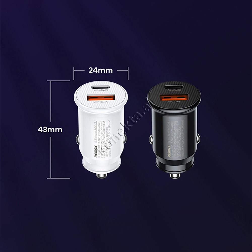 REMAX 30W Fast Charge Adapter, Black / White - Thumbnail 9