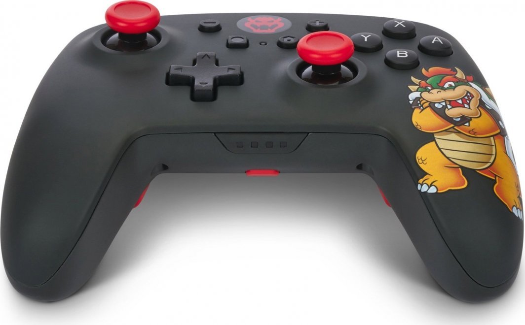 PowerA King Bowser Controller, Wireless, Black - Thumbnail 7