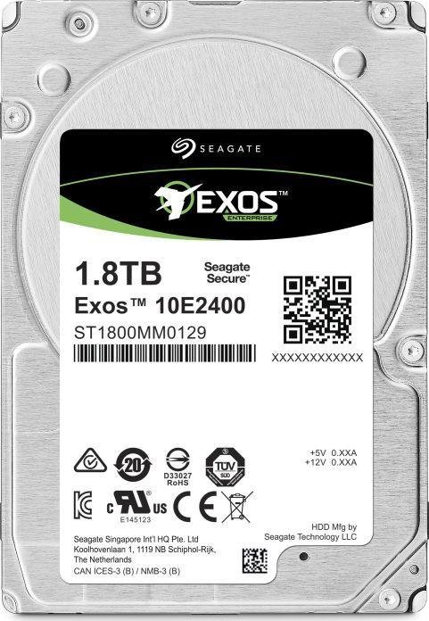 Seagate Exos 10E2400 Disk, 1.8TB, 2.5'' SAS-3 (12Gb/s) - Thumbnail 2