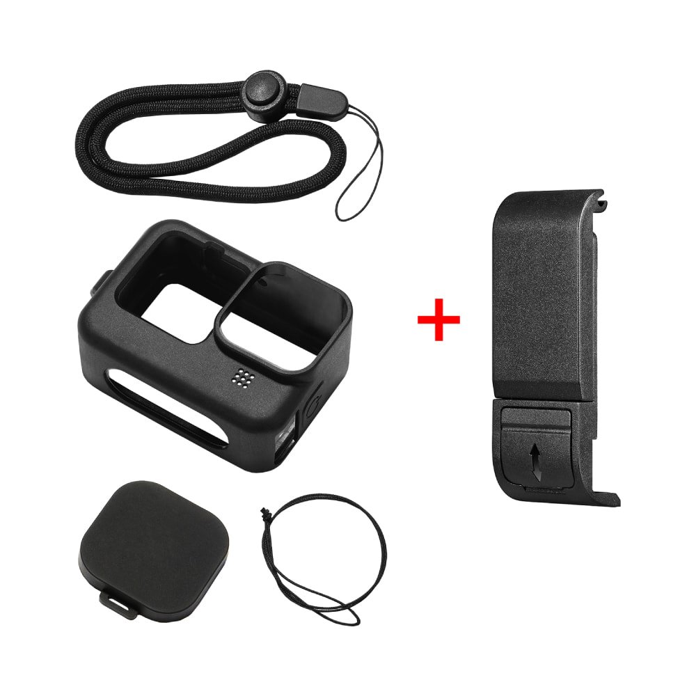 Puluz GoPro Protective Case + Side Cover - Thumbnail 2