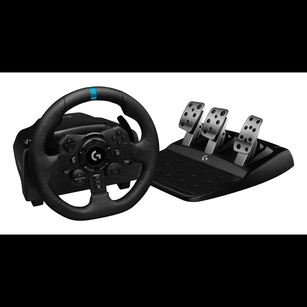 Logitech G G923 Racing Wheel and Pedals - Image 1