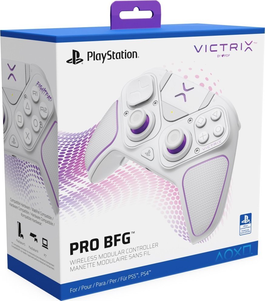 Victrix PS5 Pro BFG Controller, Wireless / Me Kablo, White - Thumbnail 14