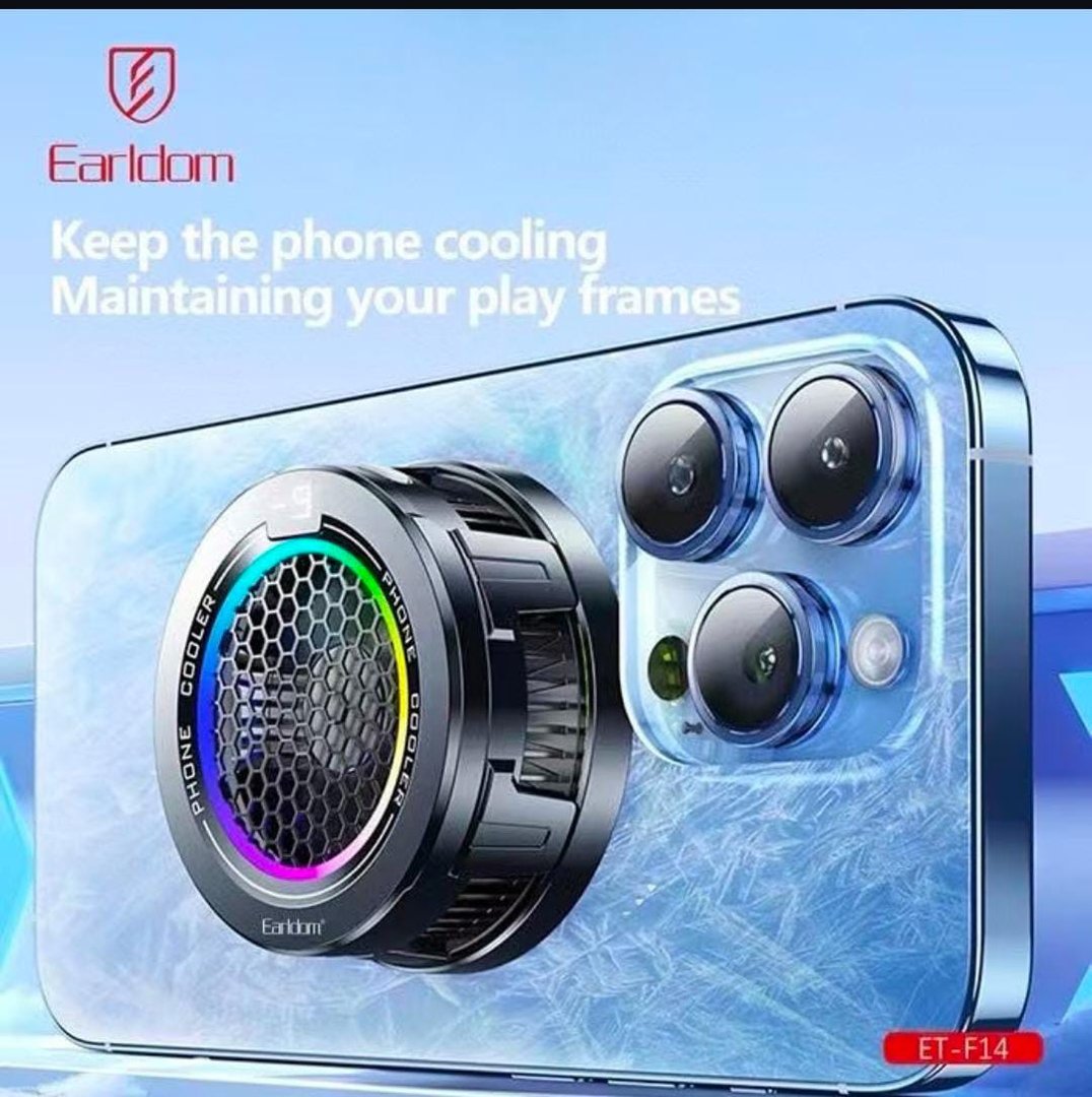 Earldom ET-F14 Cooler, MagSafe, RGB - Thumbnail 6