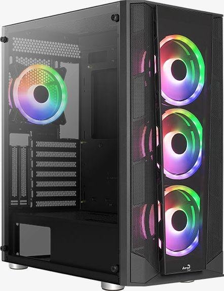 Aerocool Prism ARGB Case, Midi Tower - Thumbnail 3
