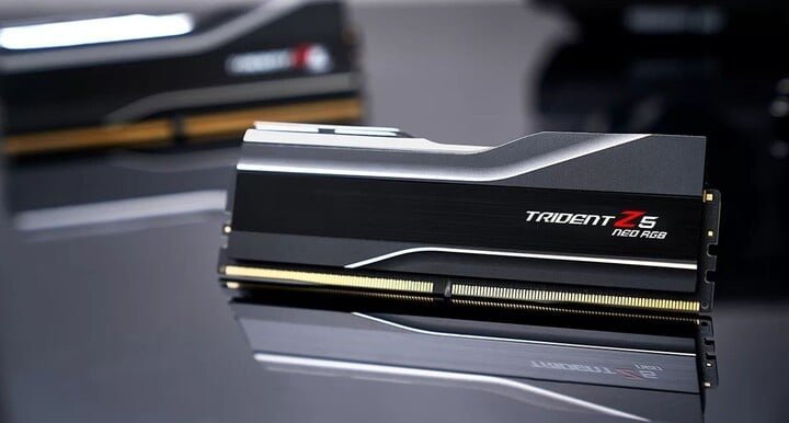 G.Skill Trident Z5 NEO RGB Memory Module, 32GB (2x16GB), DDR5 5600, CL30, AMD EXPO, Black - Thumbnail 4