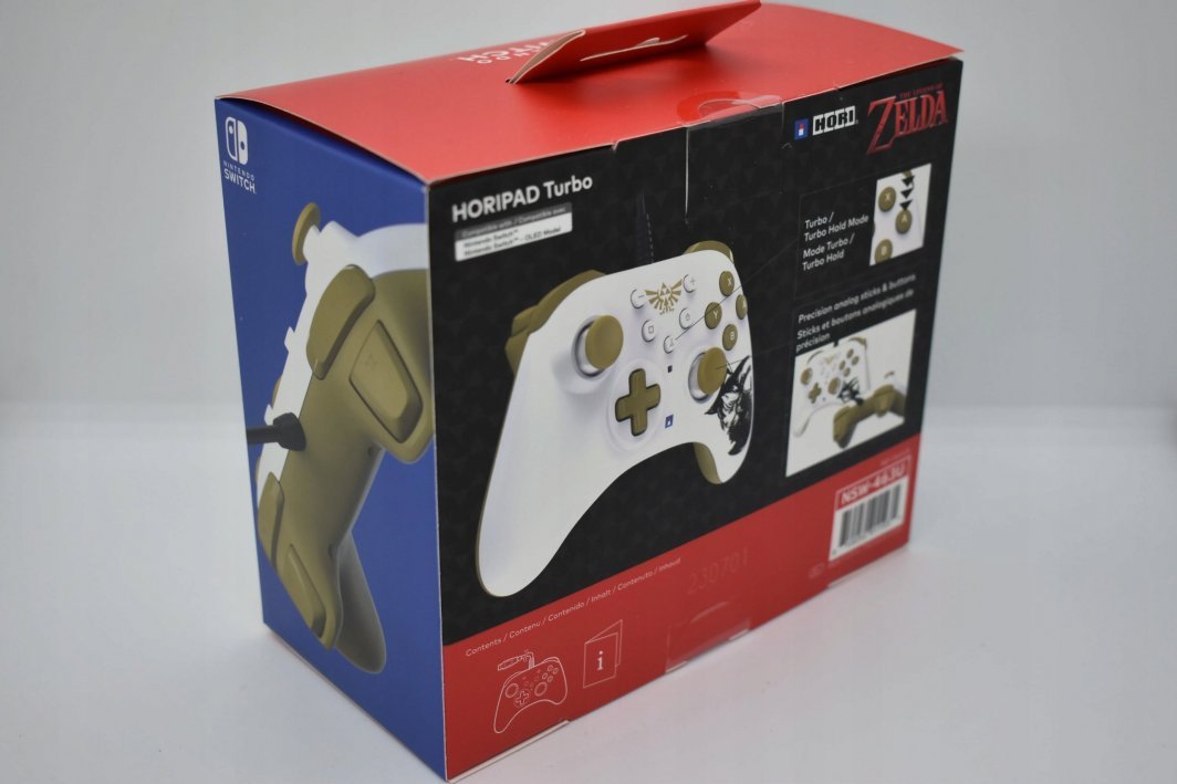 NoName Horipad Turbo Controller, Wired, White - Thumbnail 5