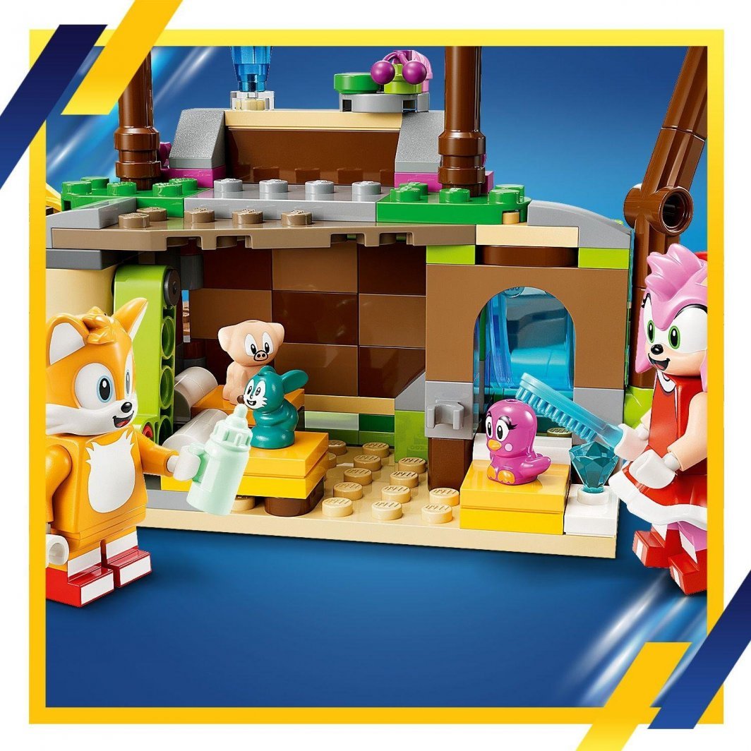 LEGO Sonic the Hedgehog 76992 Amy's Animal Rescue Island Set, 388 pieces - Thumbnail 3