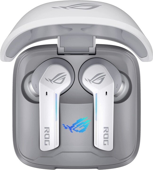 ASUS ROG Cetra True Wireless Headphones, White - Thumbnail 2
