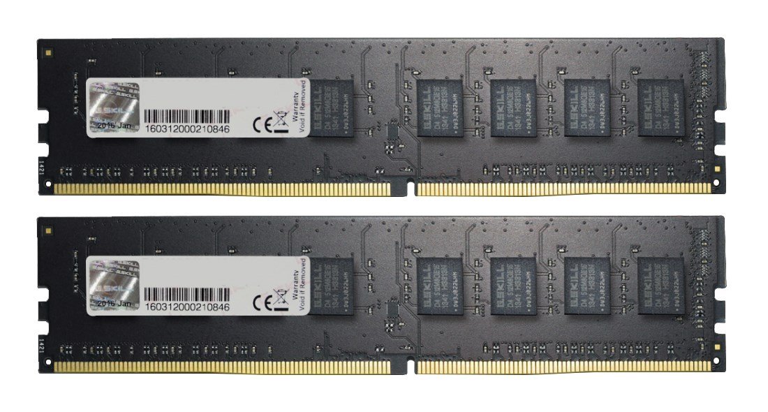G.Skill Value F4-2666C19D-64GNT RAM, 64 GB (2 x 32 GB), DDR4 2666 MHz - Image 1