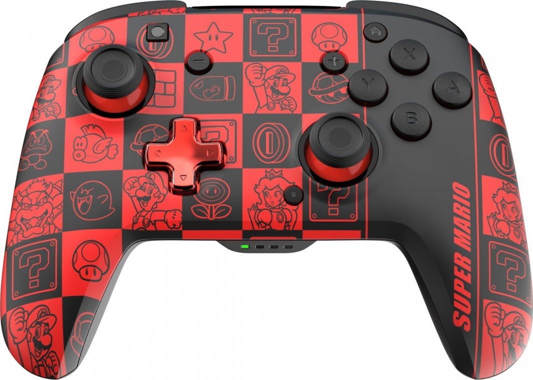 PDP Rematch Controller, Glow in the Dark, Wireless, Multicolor - Image 1