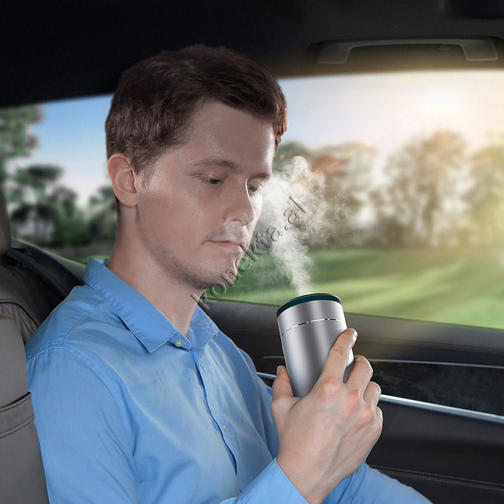 Baseus Aromatherapy Air Purifier, 75ml, Grey / Silver - Thumbnail 10