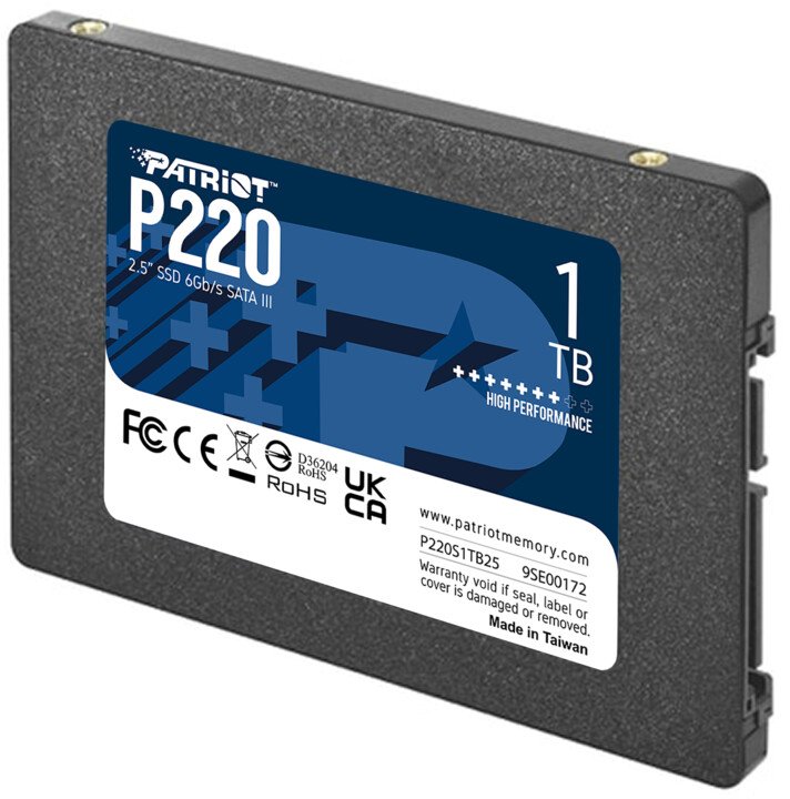 Patriot P220 SSD, 1TB - Thumbnail 2