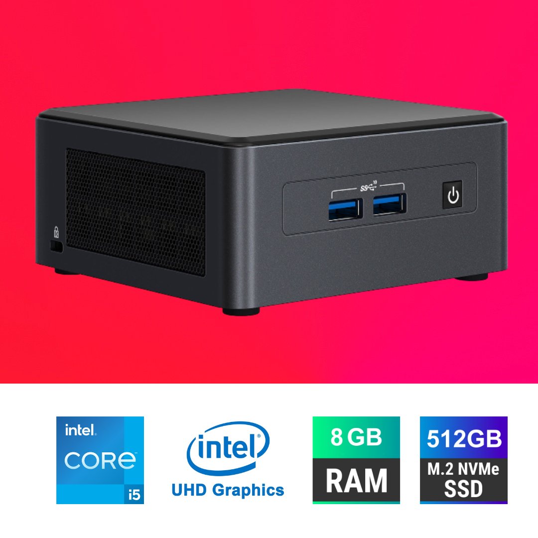 Intel NUC 11 Pro Desktop, Intel Core i5 - Thumbnail 2