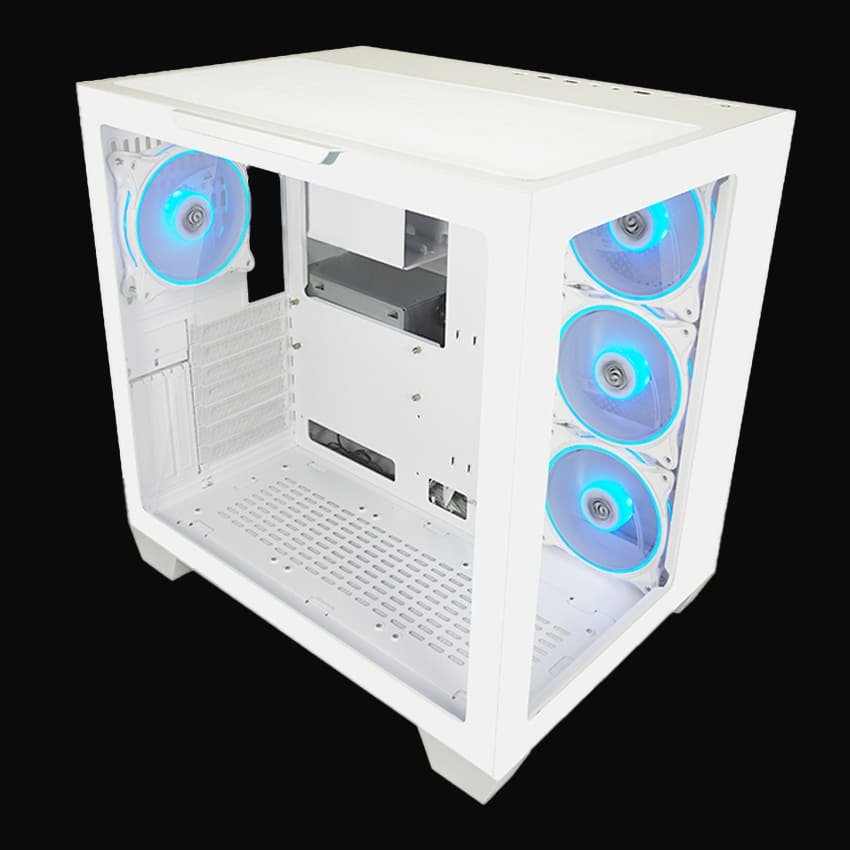 LC-807W-ON Stormwatch_X Midi-ATX Case, White - Thumbnail 14