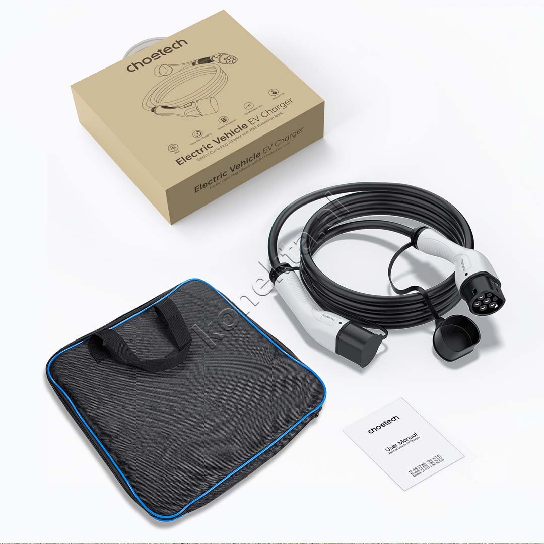 Choetech ACG12 Charger, White, Black - Thumbnail 2